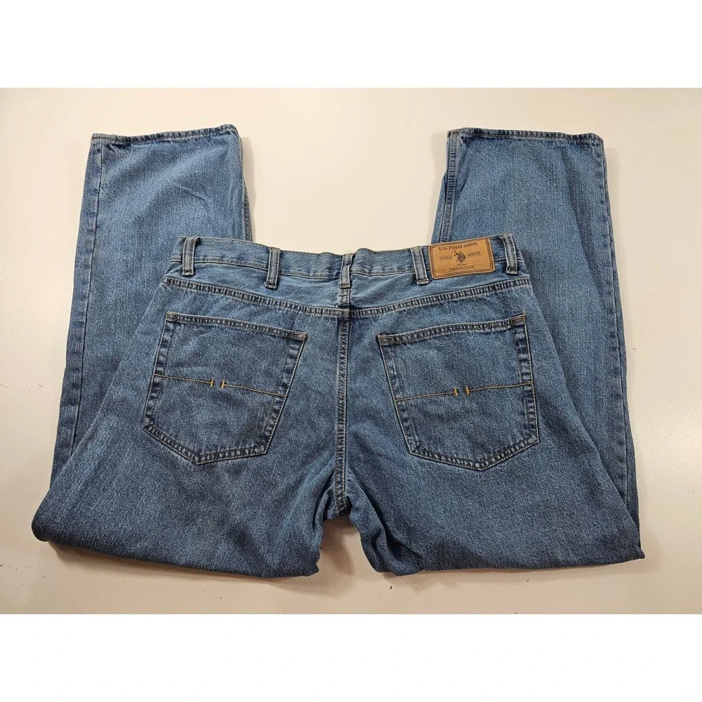 Vintage US polo association men's jeans 38x30 career work casual GUC-